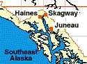 Map of SE Alaska